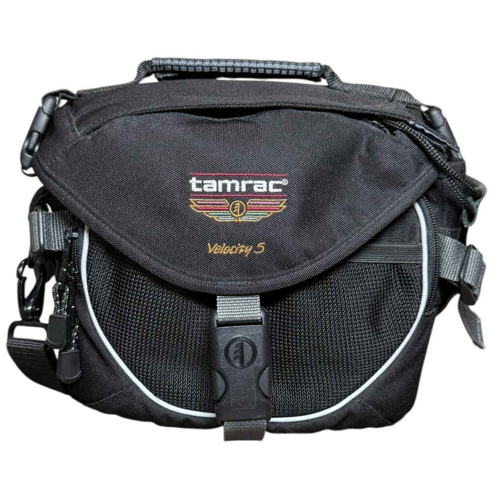 TAMRAC 5745‎ Velocity 5 Camera Bag Case Padded Shoulder Strap Black DSLR